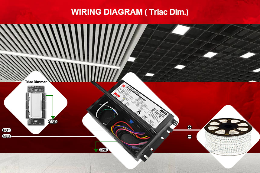 nguồn điện led có thể điều chỉnh độ sáng 24v