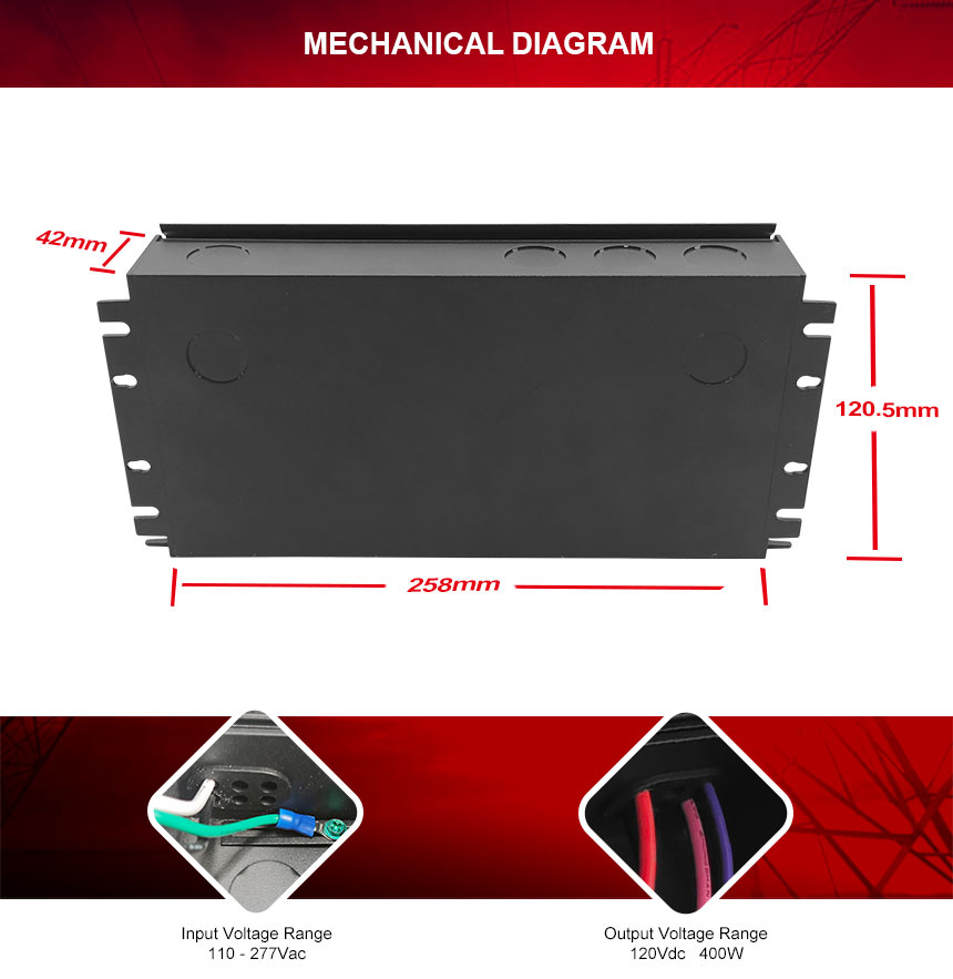 cung cấp điện dẫn 400w