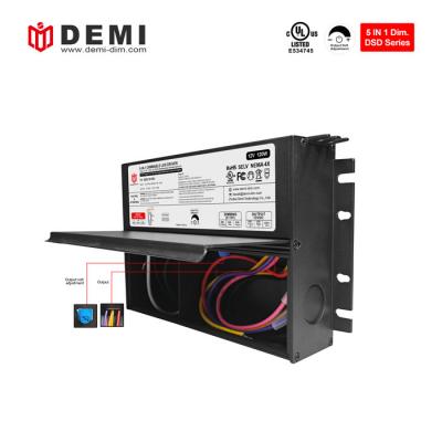 ul được liệt kê CCT & 5 trong 1 điện áp không đổi có thể điều chỉnh độ sáng 120W 12V Nguồn điện LED cho dải đèn led
        