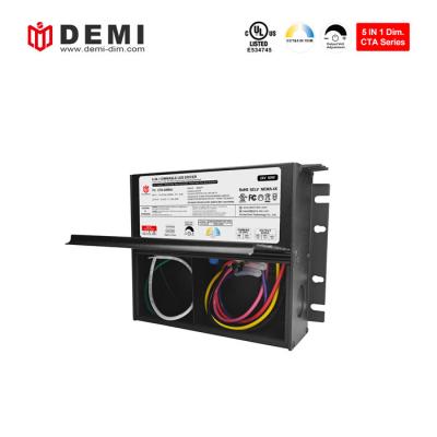 Nhà máy sản xuất bộ điều khiển nguồn điện có thể điều chỉnh độ sáng 24v 60w CCT & triac/0 10v cho đèn dải